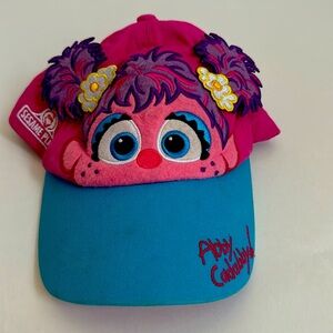 Abby Cadabby Youth Hat Baseball Hat Sesame Street Adjustable Velcro 100% Cotton